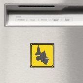 Warnung: Catfish Xing! Magnet (In Situ (Geschirrspüler))