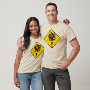 Warnung! ClumpBubble! Passen Sie heraus auf! T-Shirt