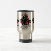 Warnung: Cthulhu (Großbritannien) Reisebecher (Mittel)