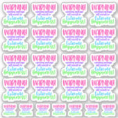 Warnung! Das Open-Source-Paket wird in Extreme... Aufkleber (Vorderseite)