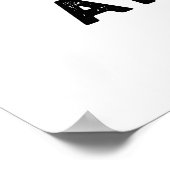 Warnung, dass ich an Leuten schwärze, die sich in  Poster (Ecke)