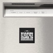 Warnung, dass ich anfällig für Shenanigans St Patr Magnet (In Situ (Geschirrspüler))