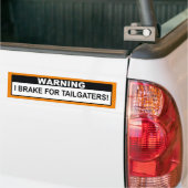 Warnung, dass ich Bremse für Schneider! Autoaufkleber (Auf Lkw)