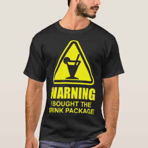 Warnung, dass ich das Getränk Paket Funny Cruise S T-Shirt