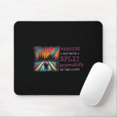 Warnung, dass ich möglicherweise eine gespaltene P Mousepad (Mit Mouse)
