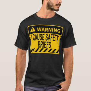 Warnung, dass ich Sicherheitshinweise verursacht F T-Shirt