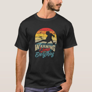 Warnung, dass ich über alles springe - Backflip Ni T-Shirt