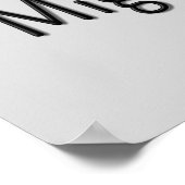 Warnung, dass Sie die rauchenden Vape-Plakate aufg Poster (Ecke)