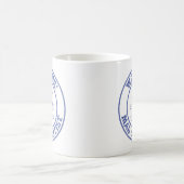 Warnung des Mad Scientist Kaffeetasse (Mittel)