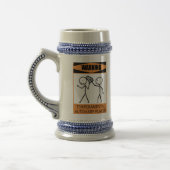 Warnung des temporären Autoharp-Players Bierglas (Links)