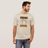 Warnung des temporären Bass-Spielers T-Shirt (Vorne ganz)