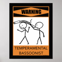 Warnung des temporären Bassoonisten
