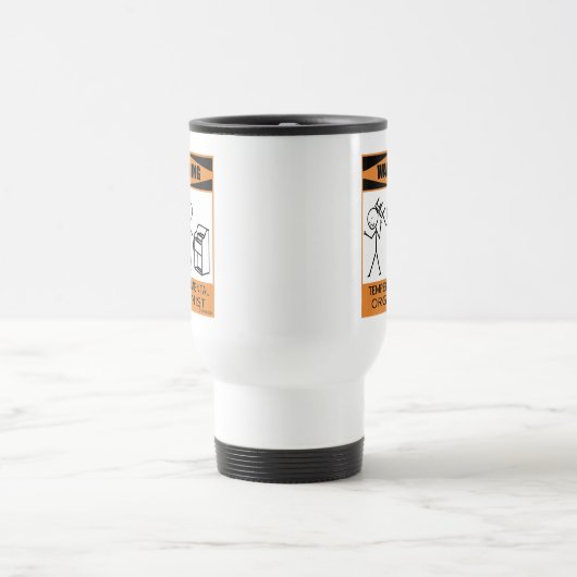 Warnung des temporären Organisten Reisebecher (Mittel)