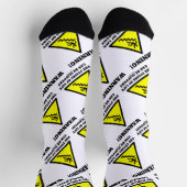 Warnung! Die Stufen des Lebens können rutschig sei Socken (Oben)