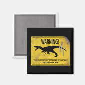 Warnung! Diese Eigenschaft wird von Raptoren gesch Magnet (Vorderseite/Rückseite)