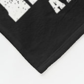 Warnung Diese Person kann über Pferde reden Aany G Fleecedecke (Ecke)