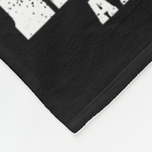 Warnung Diese Person kann über Pferde reden Aany G Fleecedecke (Ecke)