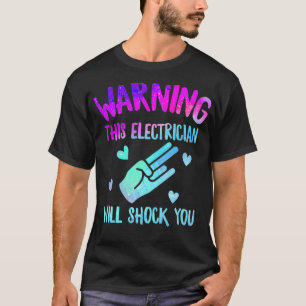 Warnung: Dieser Elektriker kann Sie von Lineman sc T-Shirt