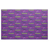 Warnung: Dieser Gymnast wird gerade Gedreht Stoff (Fat Quarter (45,7 x 55,9 cm))