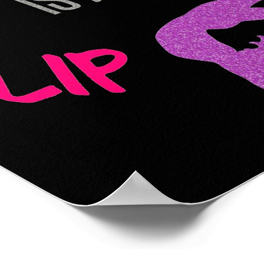 Warnung: Dieser Gymnast wird gleich Poster Gedreht (Ecke)