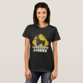 Warnung Doberman Owner 543 T-Shirt (Vorne ganz)