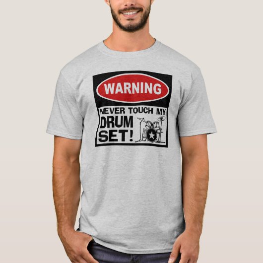 WARNUNG - DRUMEN T-Shirt (Vorderseite)