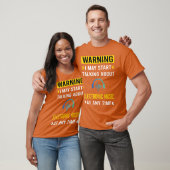 Warnung Electronic Music Mädchen T-Shirt (Unisex)