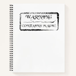 Warnung: Enthält Magie Notizblock