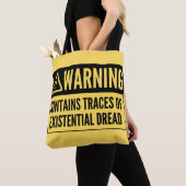 Warnung Enthält Spuren von existenzieller Angst Hi Tasche (Von Nahem)