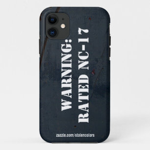Warnung: Fall NC-17 iPhone 5 bewertet Case-Mate iPhone Hülle