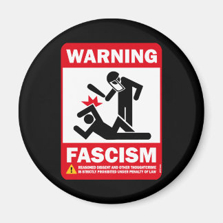 Warnung: Faschismus Magnet