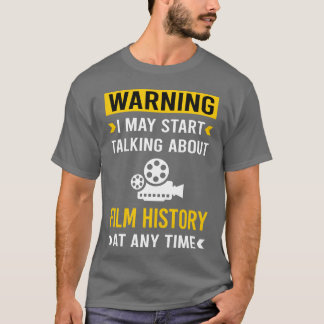 Warnung Film Geschichte Film Filme vintage T-Shirt