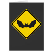 Warnung: Fledermäuse! (Vorne)