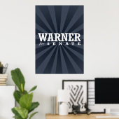 WARNUNG FÜR DAS SENAT 2014 POSTER (Heimbüro)
