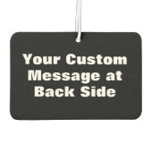 Warnung für griechischen Temper Autolufterfrischer (Rückseite)