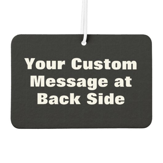 Warnung für griechischen Temper Autolufterfrischer (Rückseite)