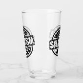 Warnung giftiger Sarcasm-Funny-Zitat Glas (Links)