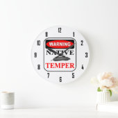 WARNUNG GROßE WANDUHR (Zuhause)