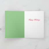 Warnung! Grußkarte Feiertagskarte (Innenseite)