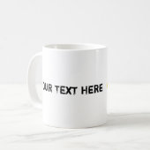 Warnung; Hochnäsig! Kaffeetasse (Vorderseite Links)