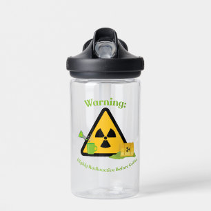 Warnung: Hochradioaktiv vor dem Kaffee Trinkflasche