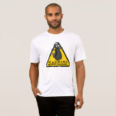 Warnung HONEY BADGER! T-Shirt (Vorne ganz)