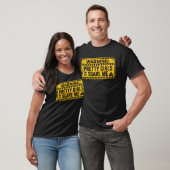 Warnung : Hübsche Mädchen machen mir Angst T-Shirt (Unisex)