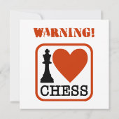 Warnung! I Liebe Schach (Rückseite)
