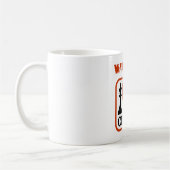 Warnung! I Liebe Schach Kaffeetasse (Links)