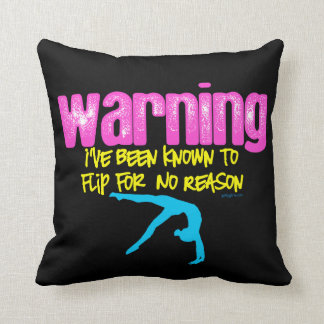 Warnung: Ich bekannt, um aus keinem Grund Kissen