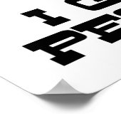 Warnung! Ich bekomme unter die Haut der Menschen ( Poster (Ecke)