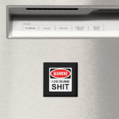 Warnung Ich bin dumm Magnet (In Situ (Geschirrspüler))