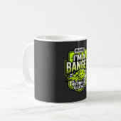 Warnung, ich bin ein Knaller Lustiger Pickleball-B Kaffeetasse (Vorderseite Links)