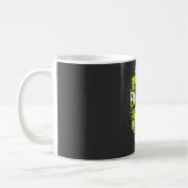 Warnung, ich bin ein Knaller Lustiger Pickleball-B Kaffeetasse (Links)